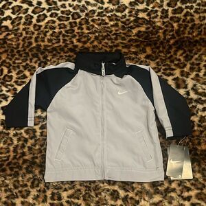 Y2K Nike Baby Gray Blue Nike Jacket New